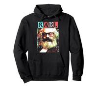 Karl Marx Marxism Socialism Communism Funny Pop Art Pullover Hoodie