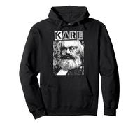Karl Marx Marxism Socialism Communism Funny Pop Art Pullover Hoodie