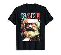 Karl Marx Marxism Socialism Communism Funny Pop Art Value Graphic T-Shirt