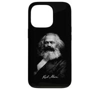 Karl Marx Portrait Socialism Political Theory Icon Case for iPhone 13 Pro
