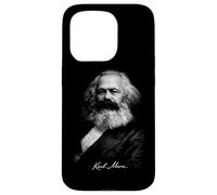 Karl Marx Portrait Socialism Political Theory Icon Case for iPhone 15 Pro