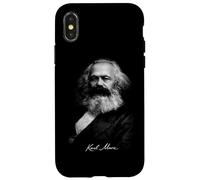 Karl Marx Portrait Socialism Political Theory Icon Case for iPhone X/XS
