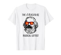 Karl Marx Radical Leftist Value Graphic T-Shirt, Men, White, M