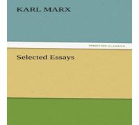 Karl Marx Selected Essays Paperback Book in White Karl Marx White
