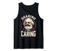 Karl Marx Sharing is Caring Tank Top