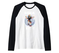 Karl Marx Skateboarding Radical Leftist Funny Marxist Tshirt Raglan Baseball Tee