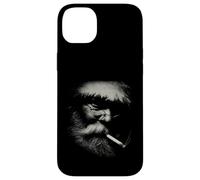Karl Marx Stipple Art Philosopher Portrait Cigar Case for iPhone 14 Plus