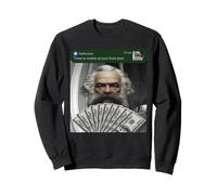 Karl Marx There Is Motion At Your Front Door Communism Silly Sweatshirt