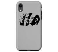 Karl Marx Vladimir Lenin Friedrich Angels Statues Heads CCCP Case for iPhone XR