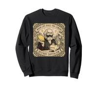 Karl Marx When Life Gives you Lemons Destroy Capitalism Sweatshirt