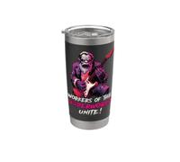 Karl Marx Workers of the Underwold Playing Guitar Communism Stainless Steel Insulated Tumbler