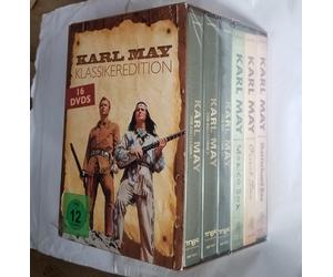 Karl May Classic Edition - Winnetou & Old Shatterhand - 16 DVD Box Set - SEALED