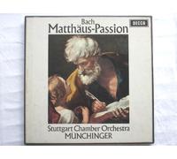 Karl Munchinger - Munchinger, Karl Bach Matthaus Passion 4LP Decca SET288-91 EX/EX 1960s 4 LPs boxed with booklet