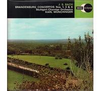 Karl Munchinger / Stuttgart Chamber Orchestra - ECS 538 Bach Brandenberg Concertos 1 3 6 Stuttgart Chamber Karl Munchinger LP