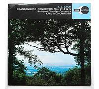 Karl Munchinger, Stuttgart Chamber Orchestra - J. S. Bach: Brandenberg Concertos Nos. 2, 4 and 5 [LP]