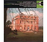Karl Munchinger / Stuttgart Chamber Orchestra - Mozart - Divertimento No. 11 In D Major (K.251) / Schubert - Five Minuets / Five German Dances