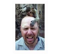 Karl Pilkington - An Idiot Abroad Autographed Signed A4 Photo Print 2