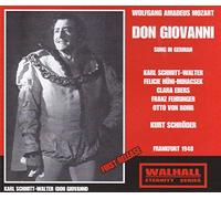 Karl Schmitt-Walter - Mozart - Don Giovanni (Frankfurt 1948 Schroder)