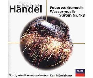 KARL/SGKO MÜNCHINGER - WASSERMUSIK/FEUERWERKSMUSIK/SUITEN 1-3 CD NEW