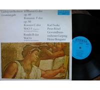 Karl Suske, Peter Rösel, Heinz Bongart - Romanze op. 40, op. 50, Konzert WoO 5 für Violine und Orchester, Rondo WoO 6 für Klavier und Orchester, Beethoven Gesamtausgabe. Karl Suske, Peter Rösel, Heinz Bongart Stereo [Vinyl] Beethoven, Ludwig van and Karl Suske, Peter Rösel, Heinz Bongart