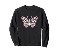 Karla Butterfly - Personalized Cute Name Word Art Sweatshirt