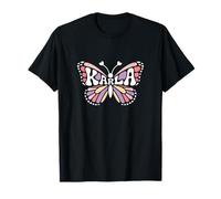 Karla Butterfly - Personalized Cute Name Word Art T-Shirt