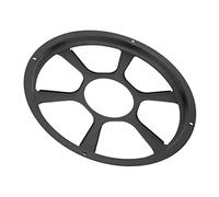 Karlak 12in Speaker Grille Mesh Cover for Auto Audio Systems | Durable metal cover, universal audio accessory, shields speakers from moisture, quick setup, stylish appearance