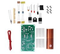 Karlak 15W DC 15-24V 2A Coil Module Speaker Electronic Kit, Hand-Made Simple Assembly with Arc Function for Mobile Phone/Computer Music Play, Music Playback and Air Vibration, Light