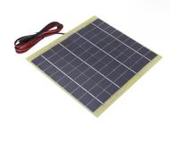 Karlak 18V Portable Solar Panel Module for DIY Small Solar Systems, 6W High Efficiency for Camping and Outdoor Lights, Lightweight Design