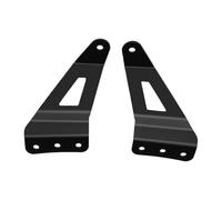 Karlak 2pcs Heavy Duty LED Light Bar Mounting Brackets for 2007-2013, Roof Rack Holder, Fit, Black Steel Construction