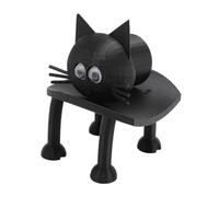 Karlak Adorable Cat Toilet Paper Holder Set for Bathrooms Funny Animal Roll Storage Stand with Adorable Cat Decor, Made to Add Whimsical Fun to Your Bathroom Decorations, Easy to Use