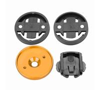 Karlak Bike Computer Stem Holder Sturdy GPS Speedometer Mount for Cat Eye Bryton Bikes 28.6mm (Gold)