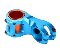 Karlak Bike Stem 31.8mm Aluminium Alloy -17 Degree Replacement Accessory for Mountain Biking (Blue)