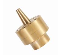 Karlak Brass Column Fountain Head, Easy-to-Install Nozzle (1/6 | Durable and stunning brass, ideal for water ponds, various sizes, -resistant