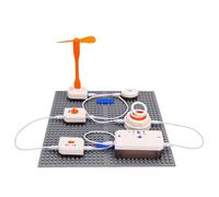 Karlak Circuit Building Blocks STEM Educational Kit for Kids AI Voice Control Plastic 12 Parts