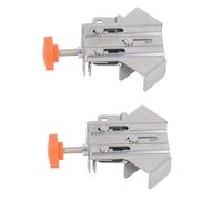Karlak Corner Clamp Adjustable Right Angle Clamp Multi Angle Corner Clip 90 Degree Stainless Steel Fixing Tool Placeholder with Opening Mouth for Woodworking