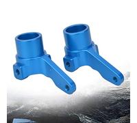 Karlak Durable Aluminum Alloy Steering Cups for 4WD Optima RC Car - High Specification, Corrosion Resistant, 2 Pieces (Blue)