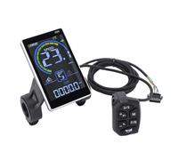 Karlak Electric LCD Display Meter with Design for Electric Bikes and Scooters Made of ABS PVC 1 Unit