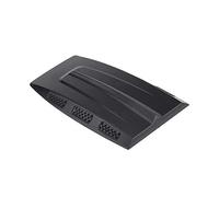 Karlak Engine Cover High Simulation Design for SCX10 Wrangler 1/10 RC Crawler Easy Install Black Plastic 1 Piece