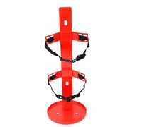 Karlak Fire Extinguisher Wall Bracket Arrow Storage Case Durable Secure Holder for Garage Boat RV Truck Iron 6.7in