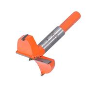 Karlak Forstner Drill Bit, 25mm Carbide Tool for Woodworking (50mm) | High hardness design, labor-saving perforation, works with handheld drills, suitable for plywood