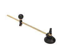 Karlak Glass Circle Cutter Adjustable Circular Glass Cutter Round Circle Cutting Tool Compass Style Clear Scale Suction Cup 3 to 12mm for Drawing Chimne (60cm / 23.6in)