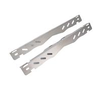 Karlak Heavy Duty Wheel Alignment Tools with Hanging Hole, 2PCS Toe Plates Set for Vehicle Silver, Wheel Alignment Tool, Toe Alignment Plate, Hub Alignment Tool