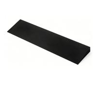 Karlak Heel Elevated Squat Wedge Ergonomic Lightweight Slant Board for Squatting Exercises 51x15x5cm (Black)