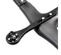 Karlak High Strength Bike Computer Mount, Durable Aluminum Extension Holder for Cycling, Compatible with/Bryton/WAHOO, 5.6inch Size (#3)