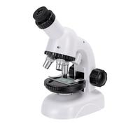 Karlak Kids Microscope Kit Educational Science Experiment 1200X Magnification for Children Students Plastic 8 Pieces