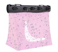 Karlak Large Capacity Waterproof Waist Bag, Perfect for Swimming and Drifting, Made from Eco-Friendly Transparent Material in (Pink)