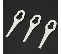 Karlak Lawn Mower Plastic Blade, High Efficiency | Durable, Clean Cuts, Fits ALM 30, Lawn Care, 50pcs, Anti-Rust