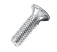 Karlak M3 Machine Screw M3 Flat Head Screw Countersunk 100Pcs SS304 Stainless Steel Flat Head Countersunk Fastener with 9 Optional Lengths for Home Office Appliance Mach (*10)