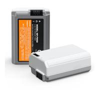 Karlak NP-FW50 Camera Battery Replacement Battery Backup 2 Pack 7.2V 1100mAh 7.9Wh Long Lasting Power with Type-C Charging Port LED Indicator (2 Pack)